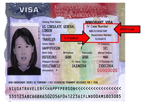 Entering the U.S. on an Immigrant Visa .